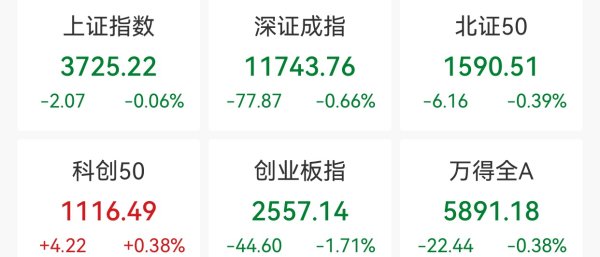 金来源配资 创业板指半日跌1.71%，白酒板块逆市走强